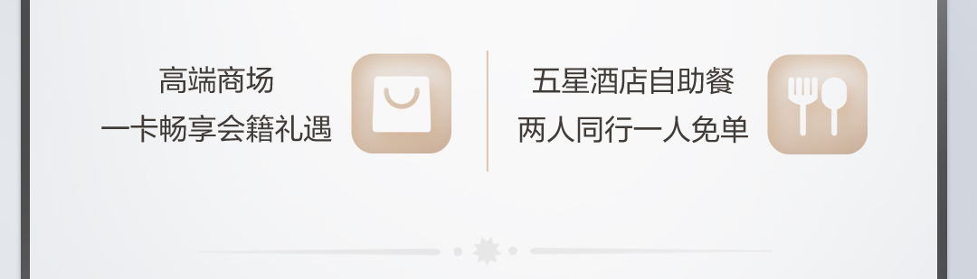 首次新办百夫长白金卡（芯片版）享住宿礼遇