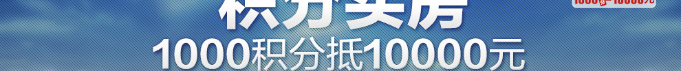 积分买房1000积分抵10000元